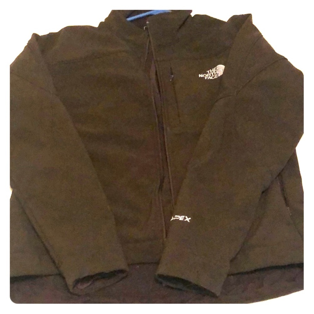 Size Medium Brown Apex NorthFace jacket.
